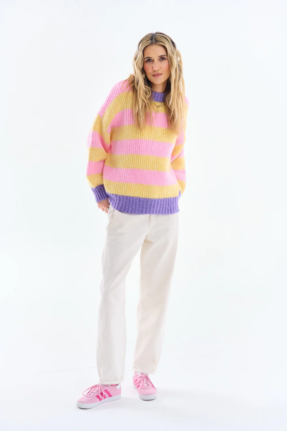Sweter z wełną Lemon Sorbet - Image 4