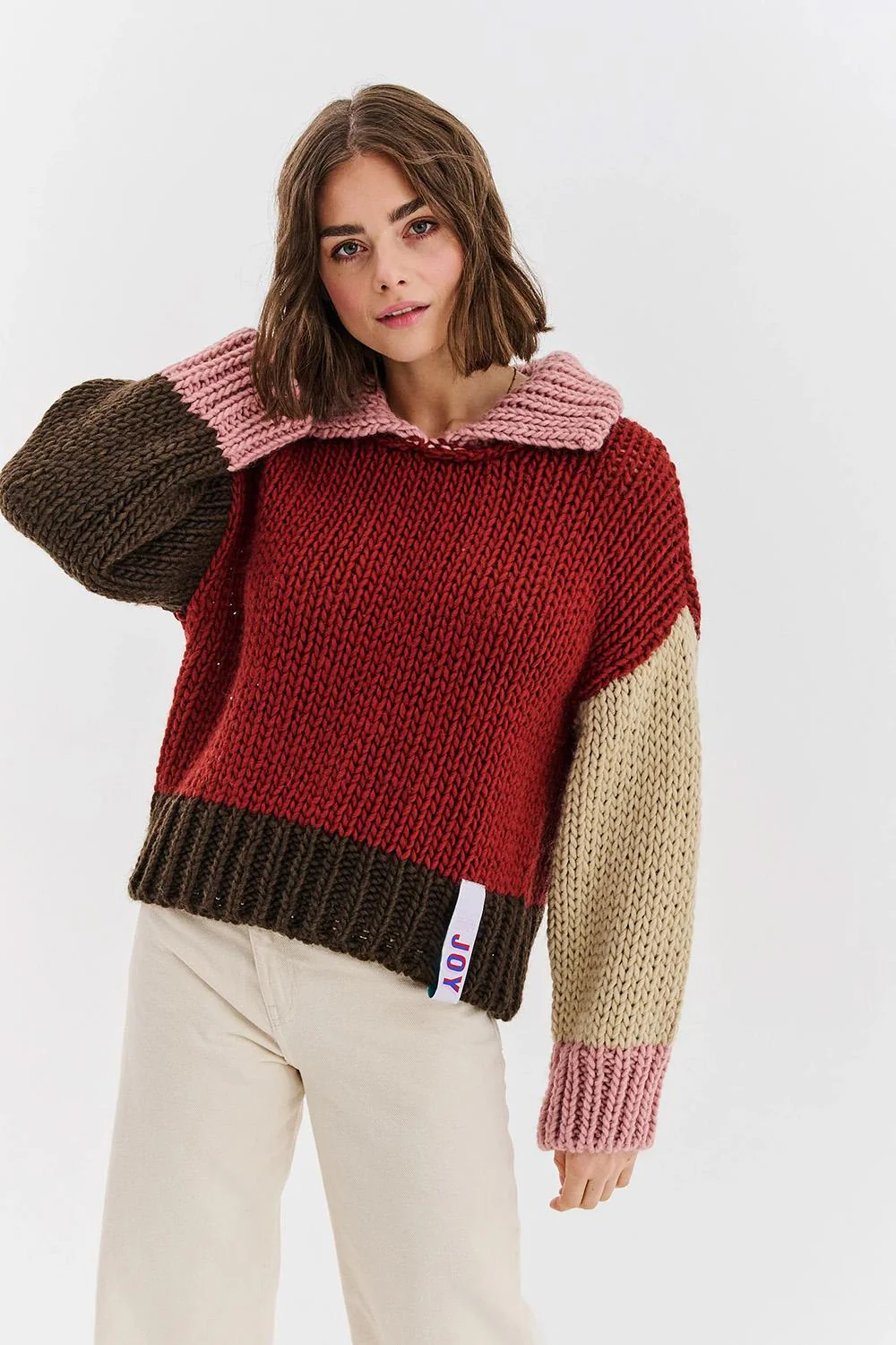 Sweter z wełną Smile Collector - Image 2