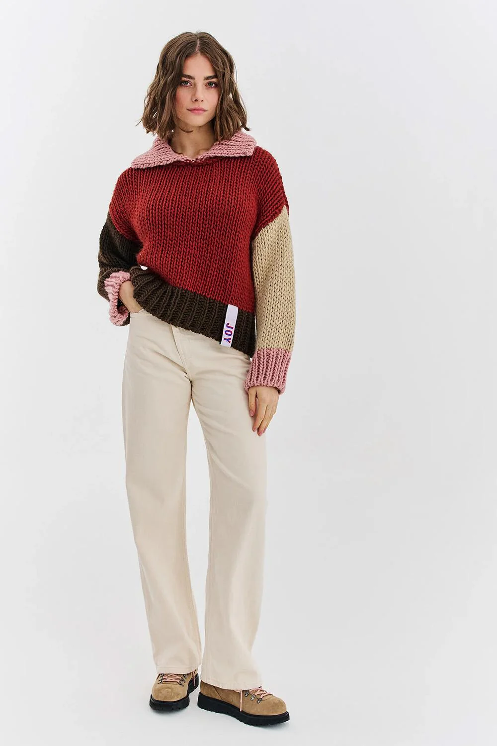 Sweter z wełną Smile Collector - Image 3