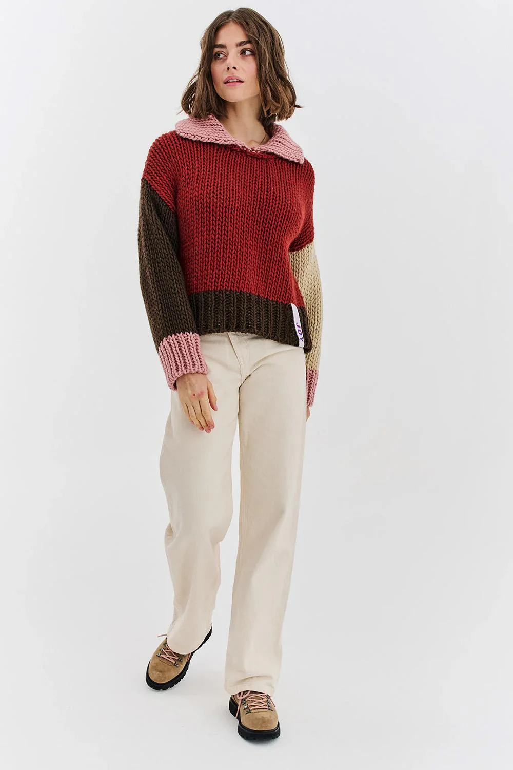 Sweter z wełną Smile Collector - Image 4