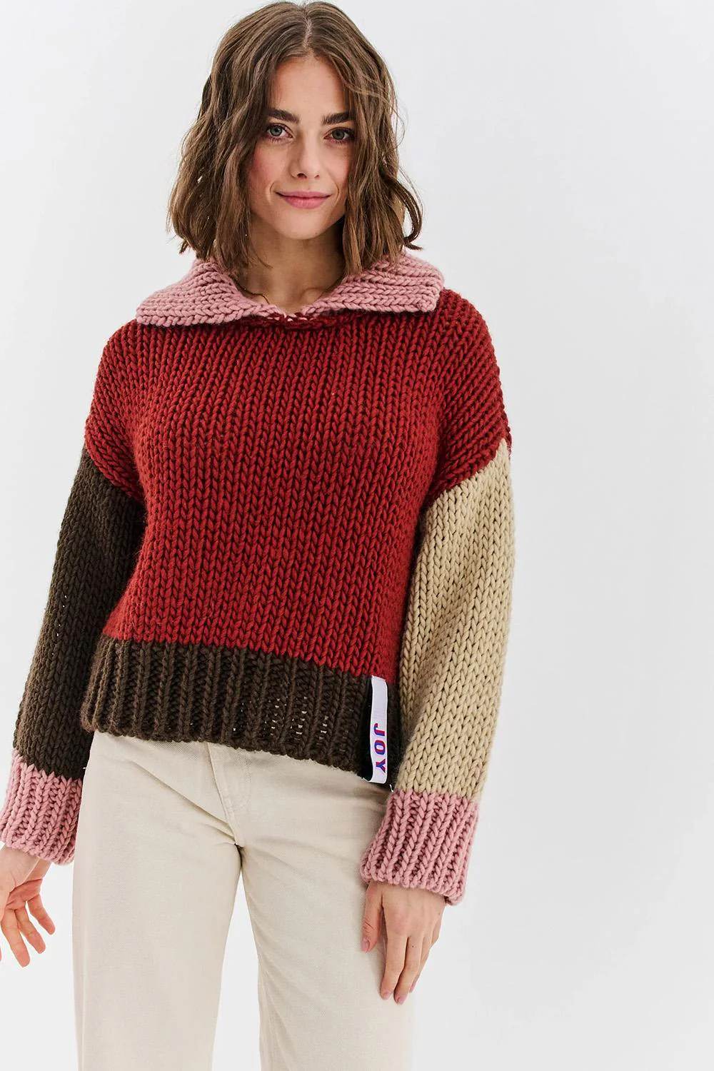 Sweter z wełną Smile Collector - Image 8