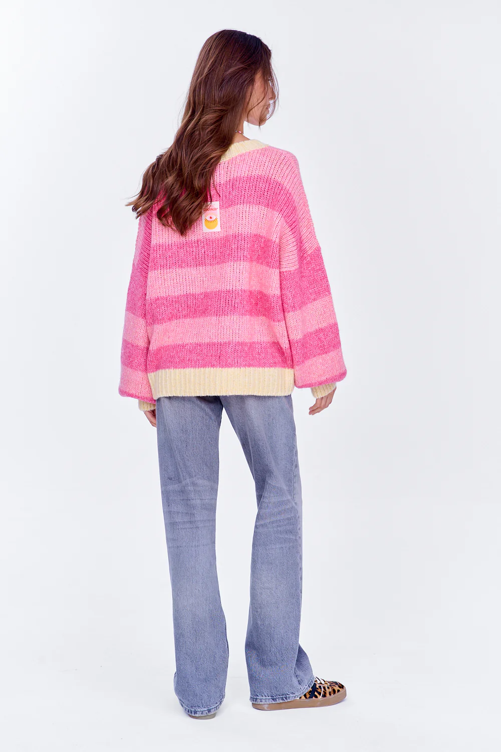 Sweter z wełną Strawberry Cream - Image 28