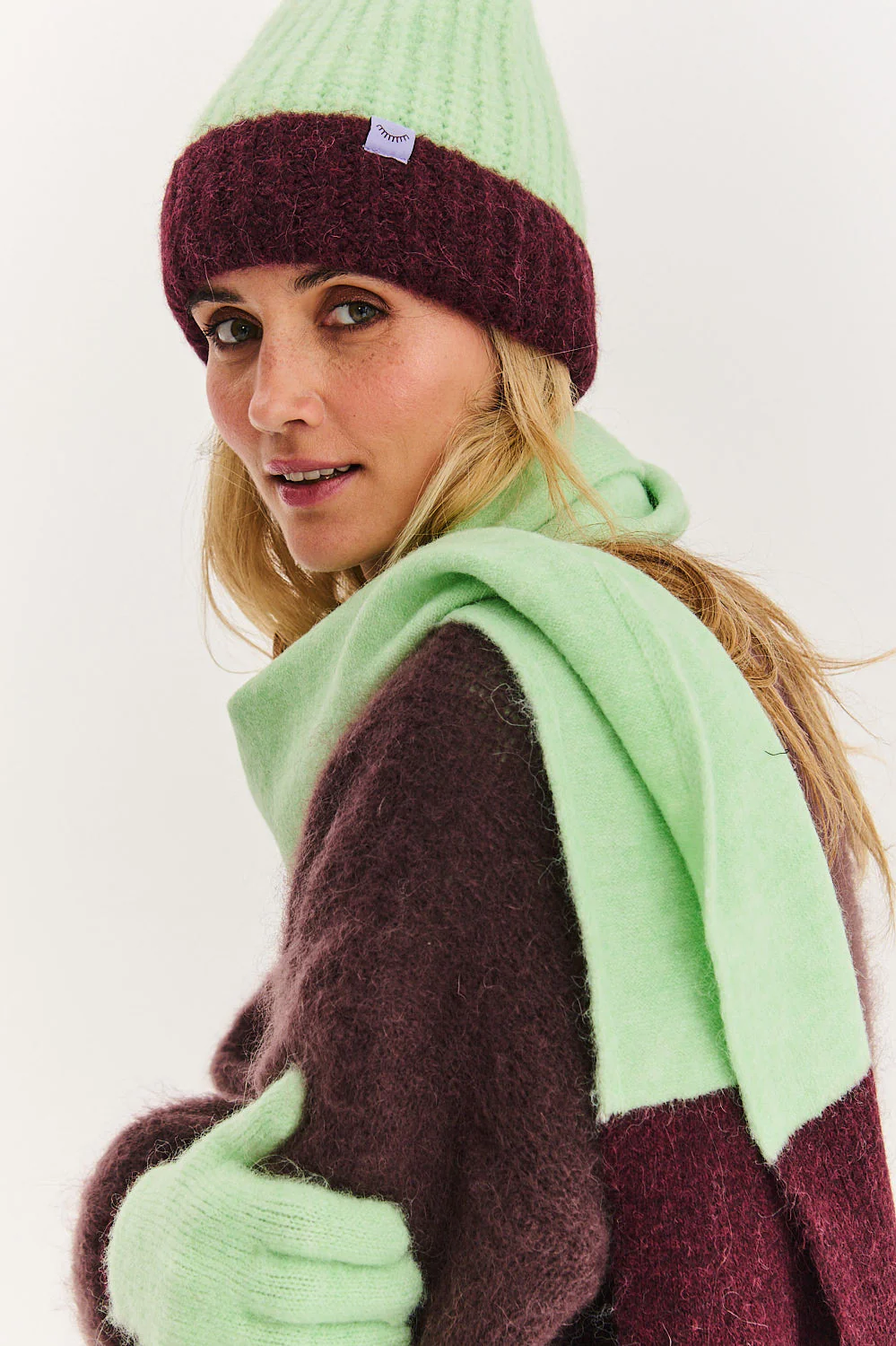 Szalik DuoPuff Frosty Lime - Image 4