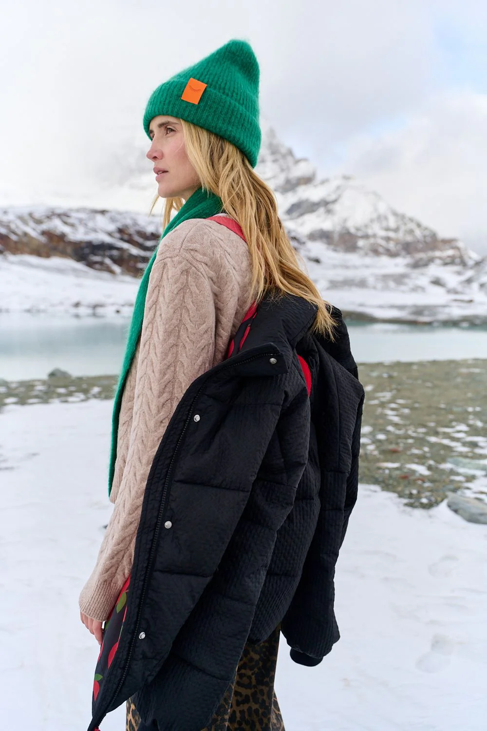 Szalik Puffy Emerald - Image 9