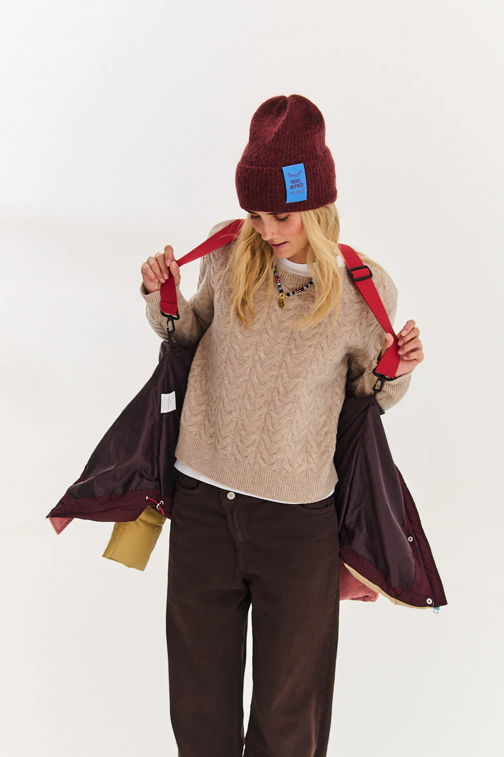 Szalik Puffy Merlot - Image 14