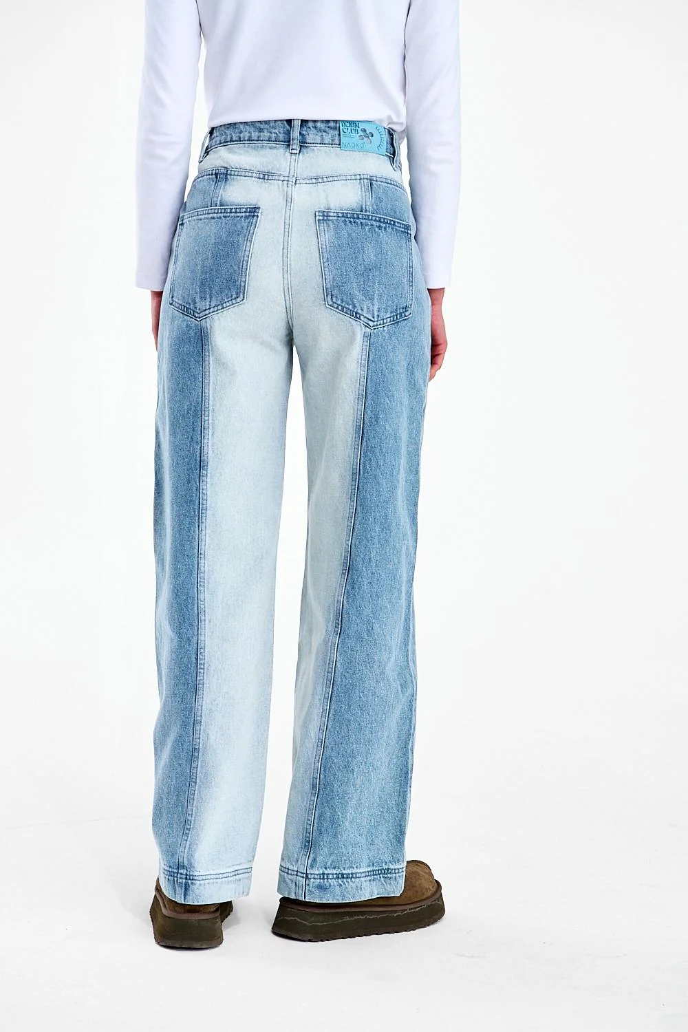 Szerokie spodnie jeansowe Secret Shine - Image 14