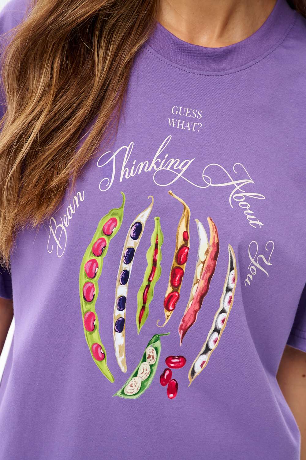 T-shirt Bean Thinking About You - Image 2