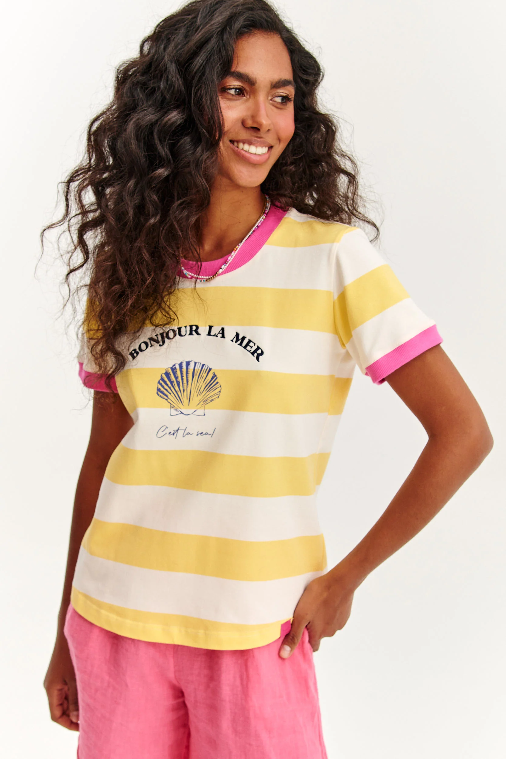 T-shirt Bonjour La Mer - Image 4