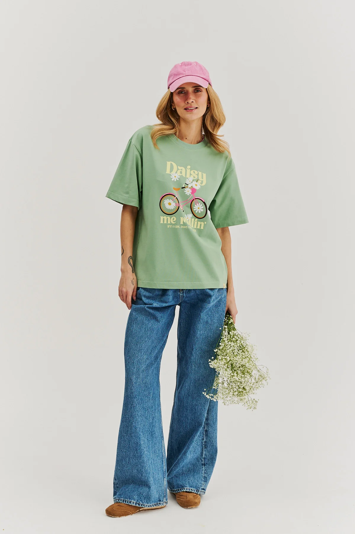 T-shirt Daisy Me Rollin' - Image 7