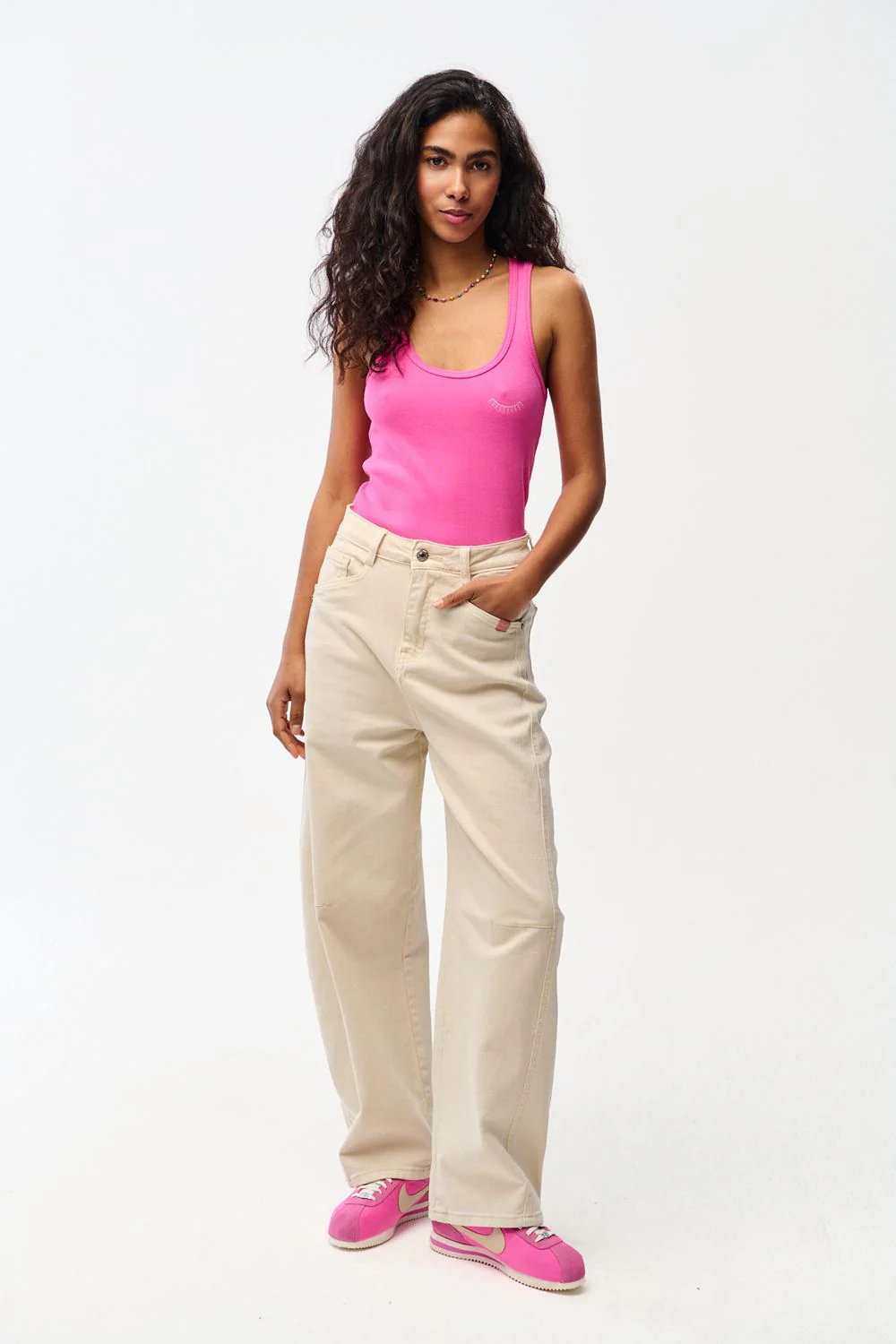 Top bokserka Pink Intuition - Image 12