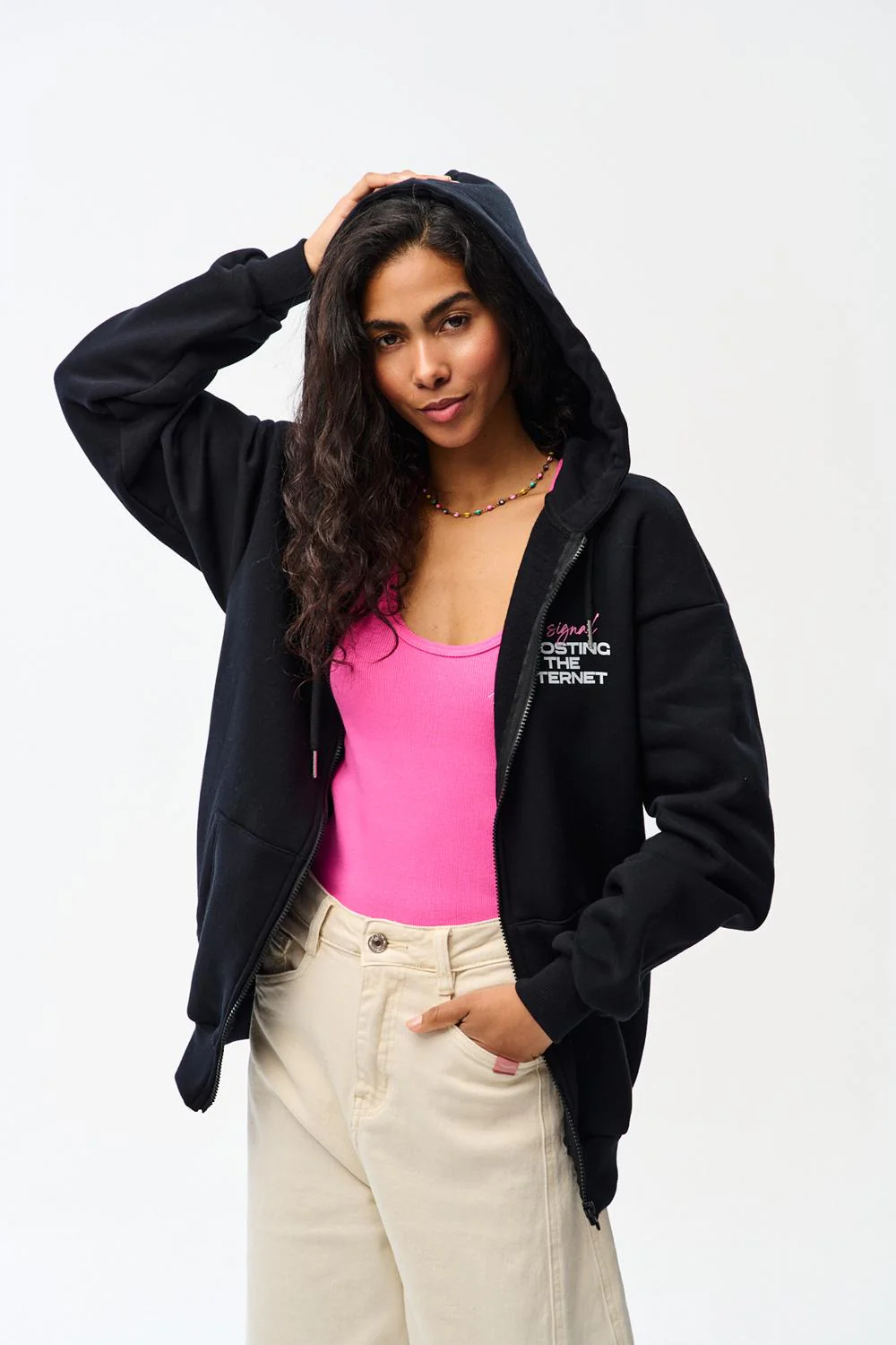 Top bokserka Pink Intuition - Image 4