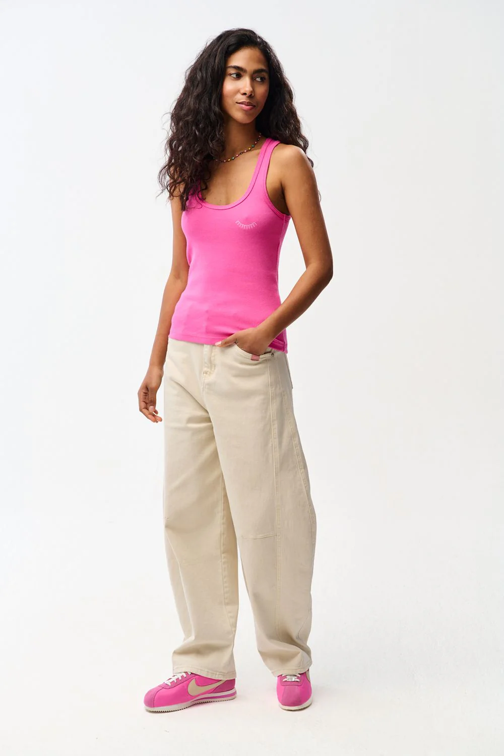 Top bokserka Pink Intuition - Image 9