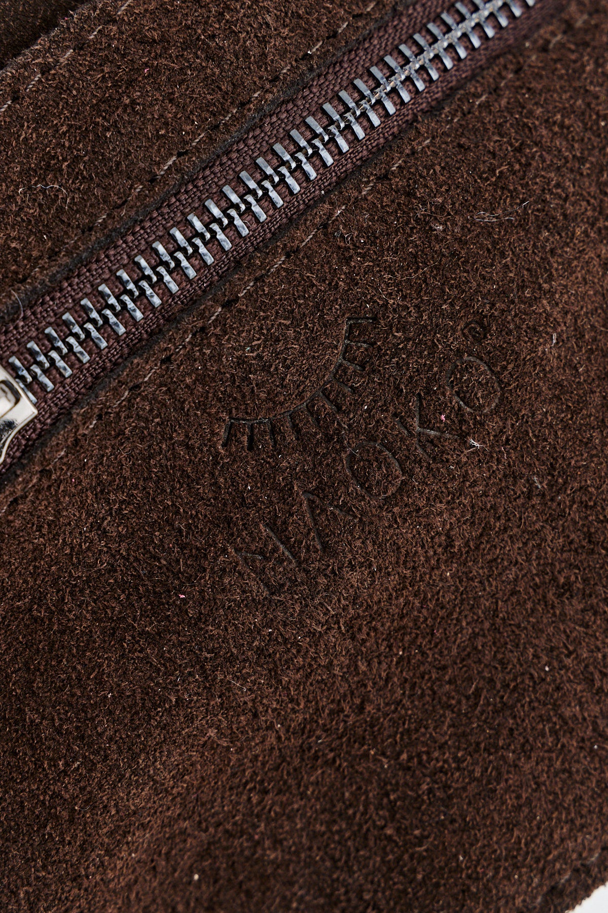 Torebka skórzana typu shopper Chocolate Glow - Image 12