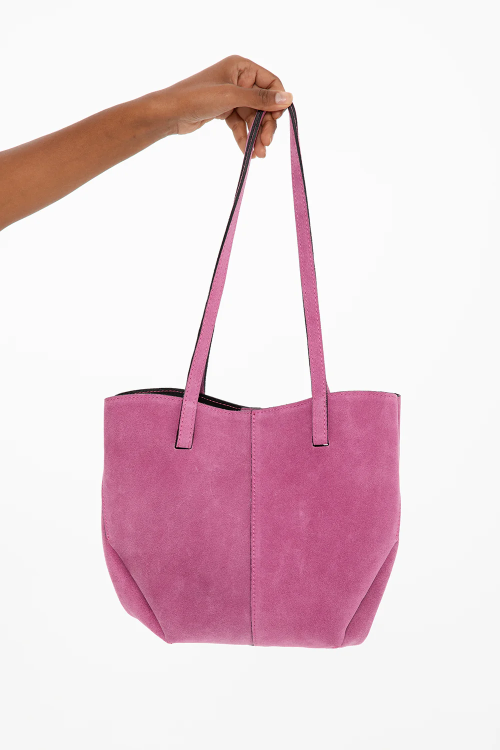 Torebka skórzana typu shopper Violette - Image 8