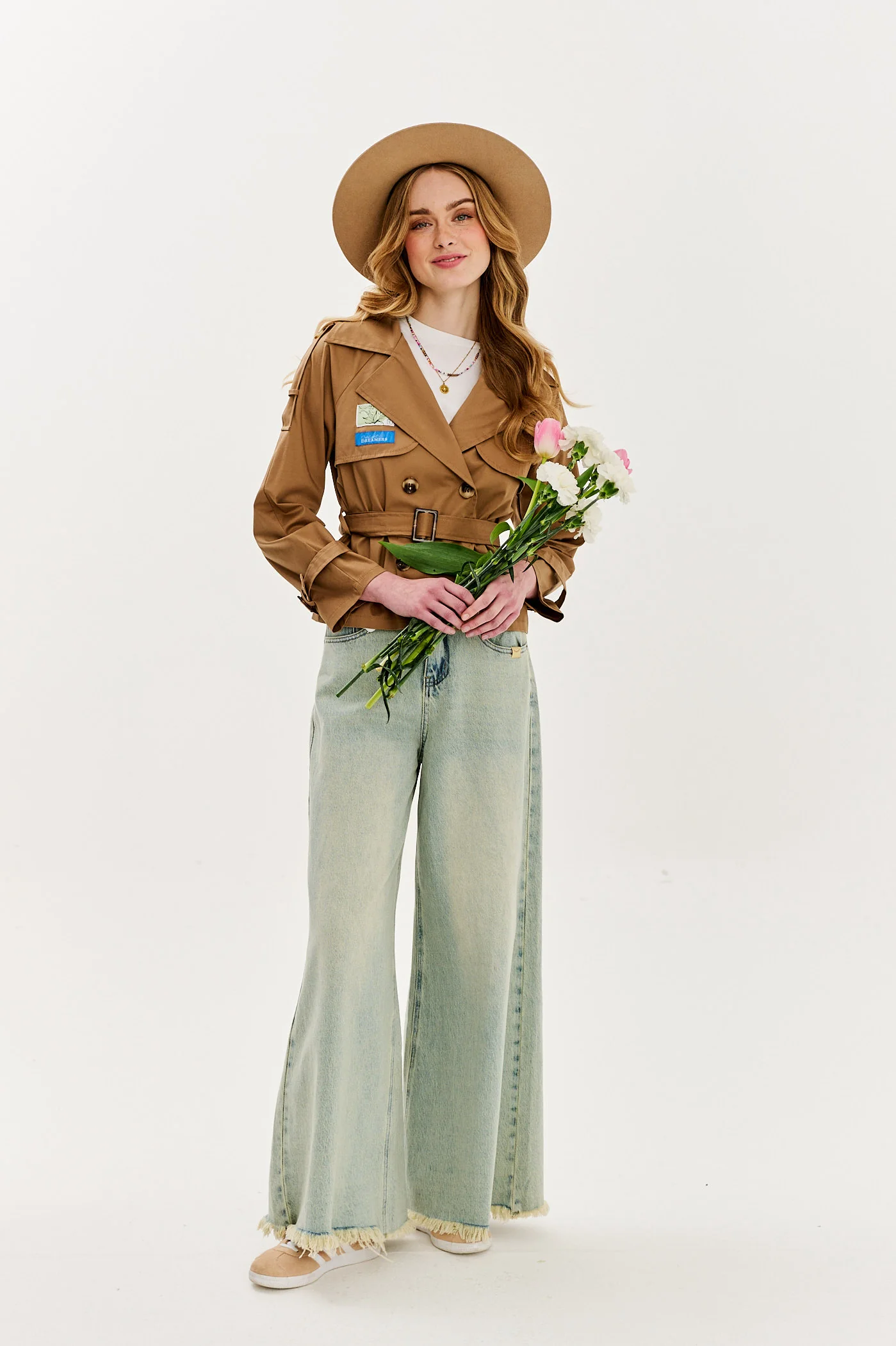 Trencz krótki Classic Bloom - Image 3
