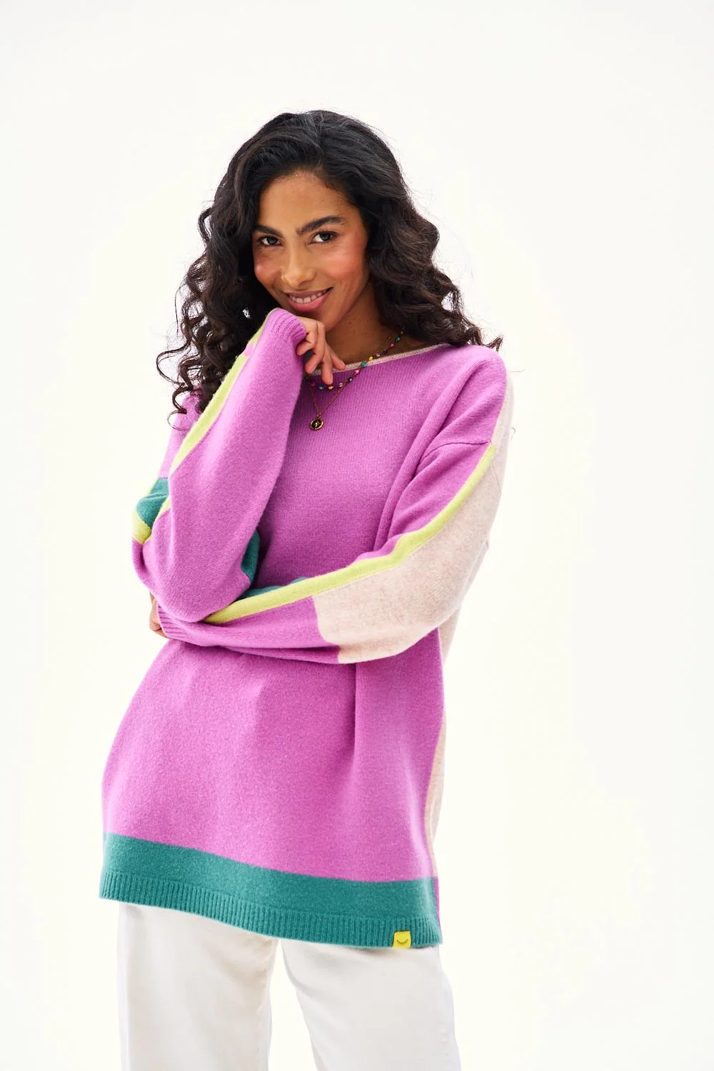 Wełniany sweter Colorful Candy - Image 6