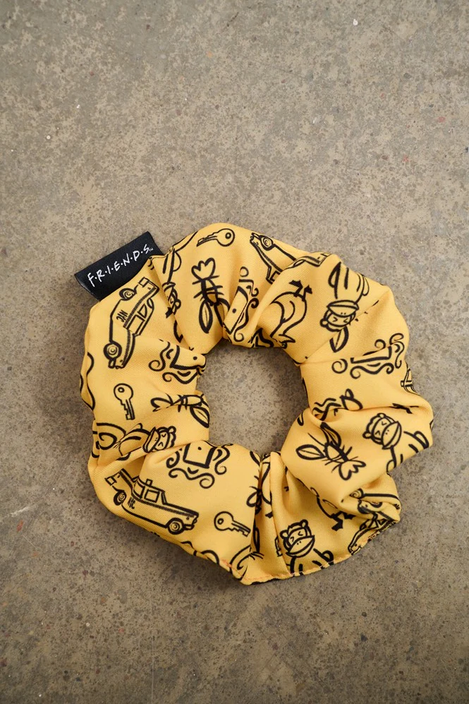 Zestaw 3 scrunchie Friends From New York - Image 3